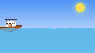 MG卡通小船大海视频的预览图